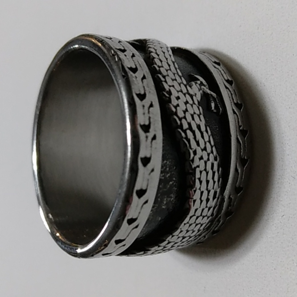 Garnet Dragon Ring - image 3